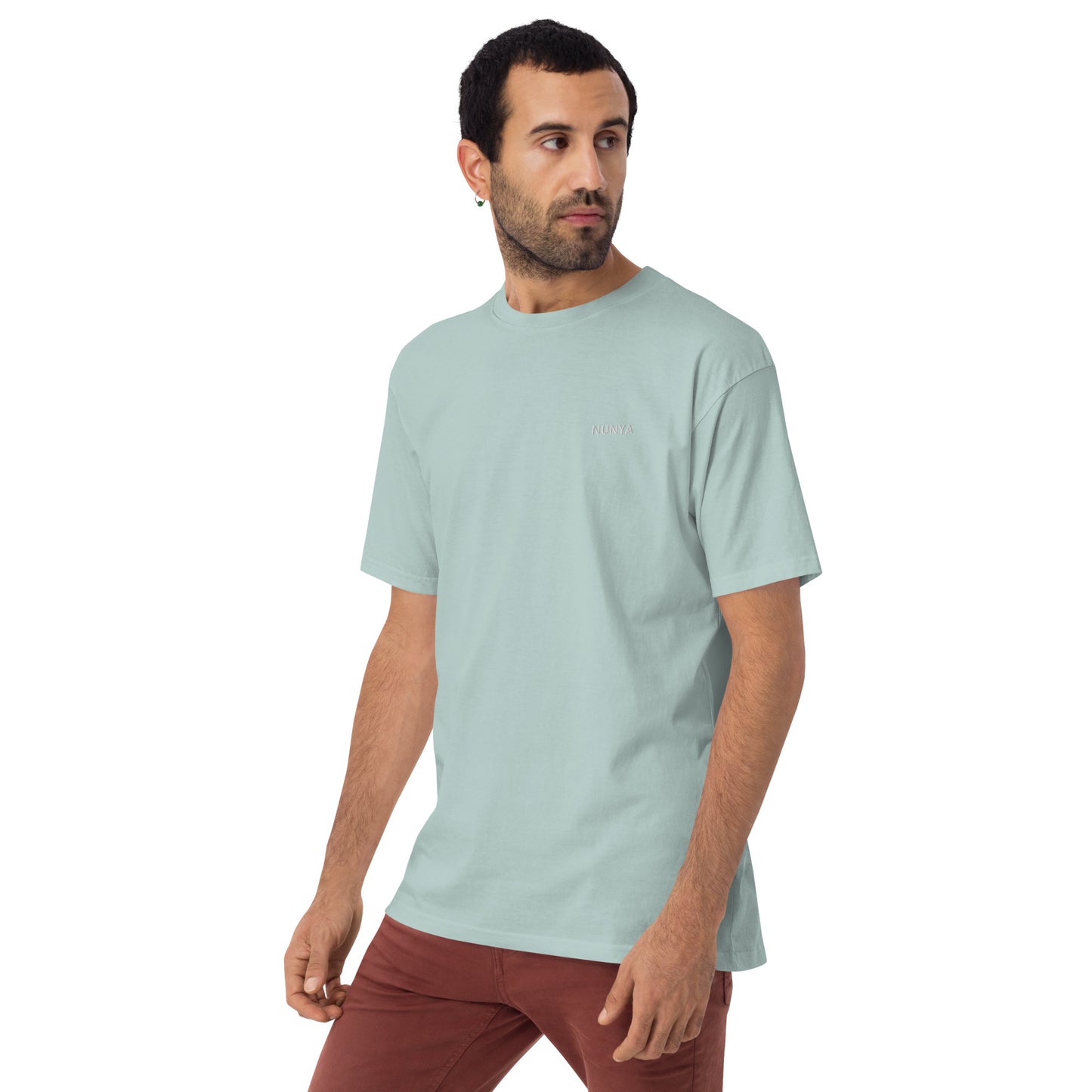 Men’s premium heavyweight Nunya tee