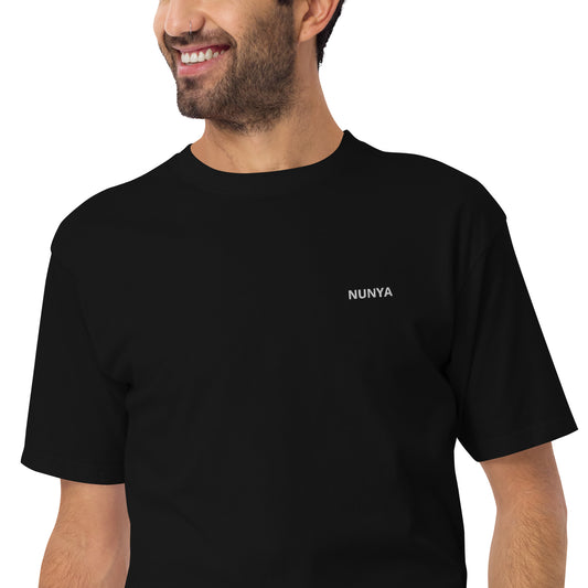 Men’s premium heavyweight Nunya tee