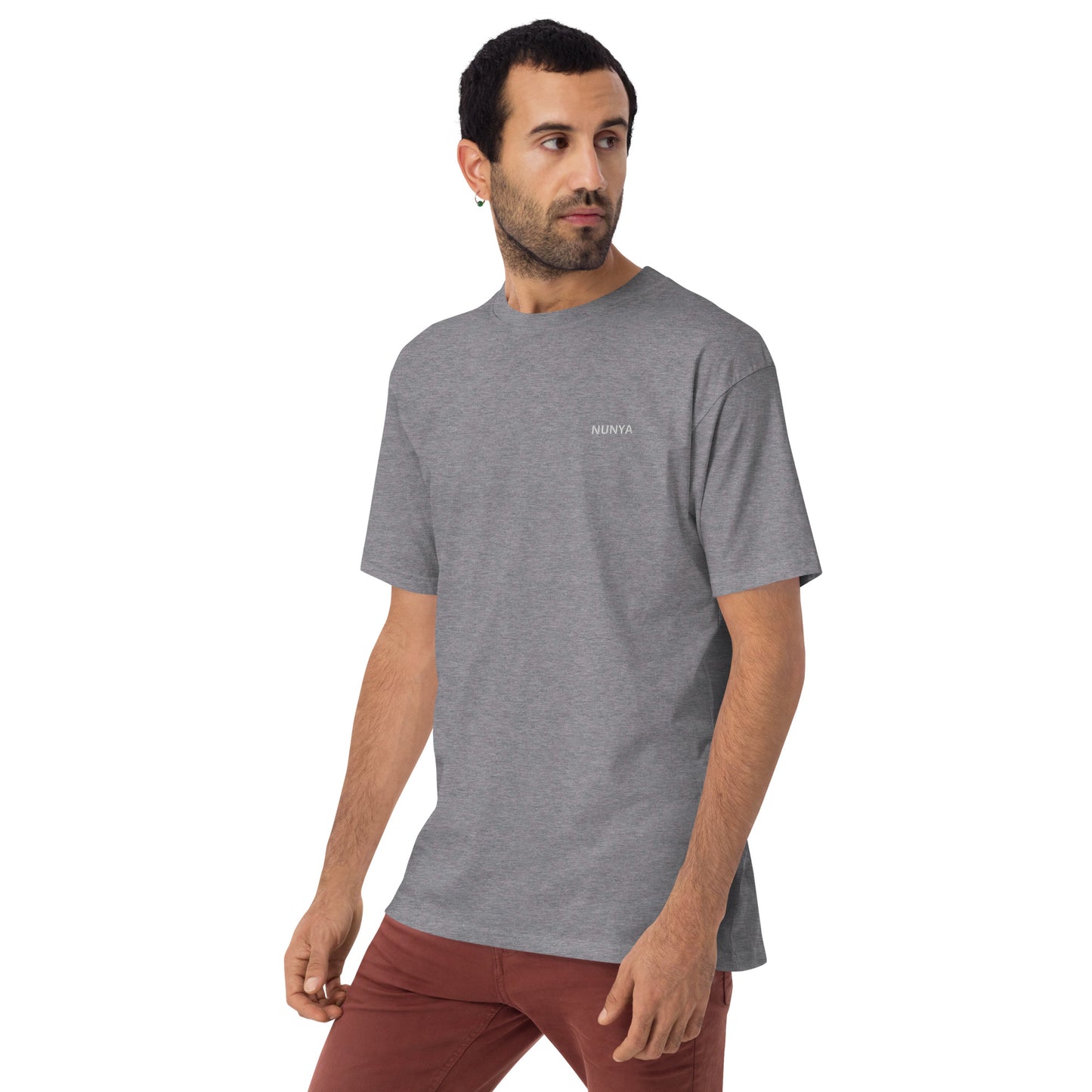 Men’s premium heavyweight Nunya tee