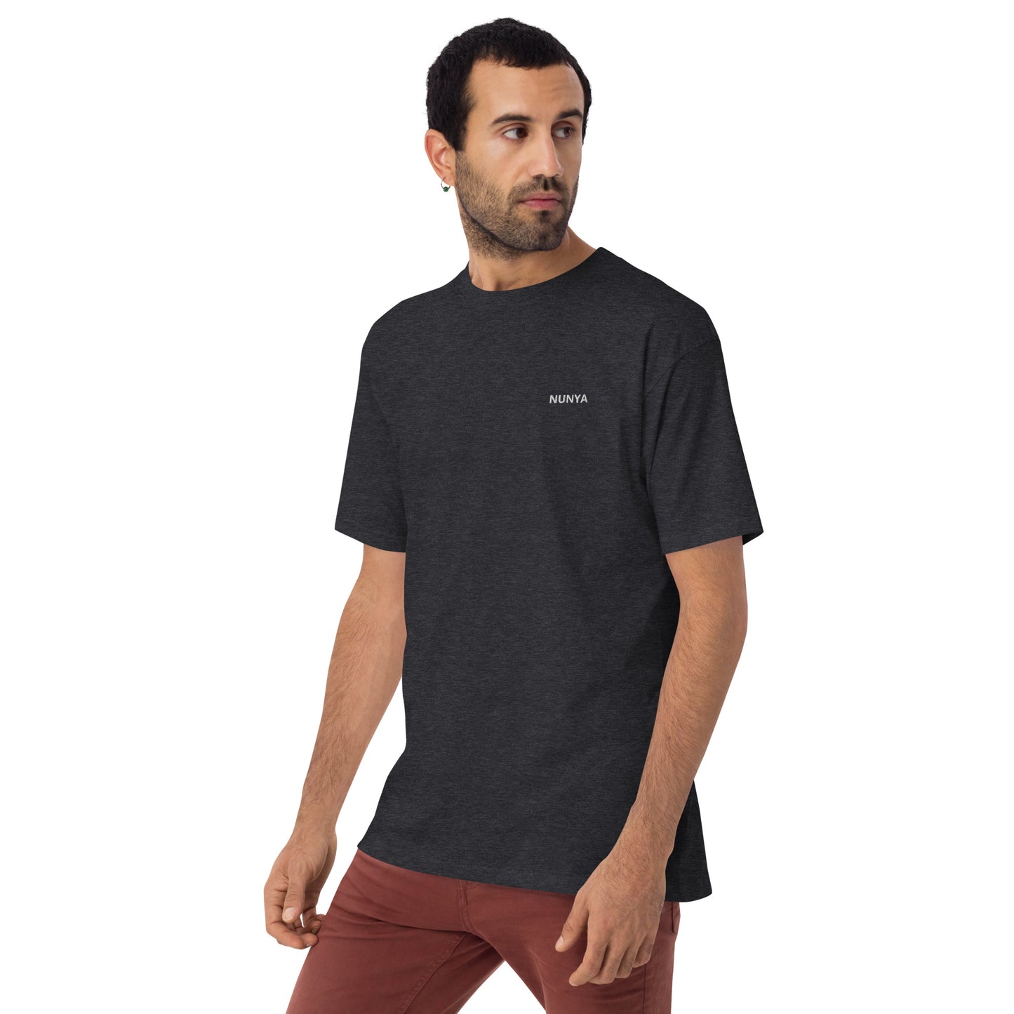 Men’s premium heavyweight Nunya tee