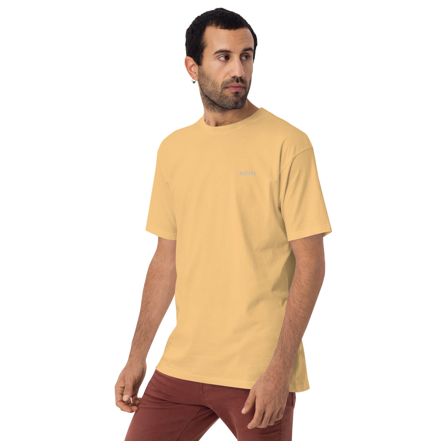 Men’s premium heavyweight Nunya tee