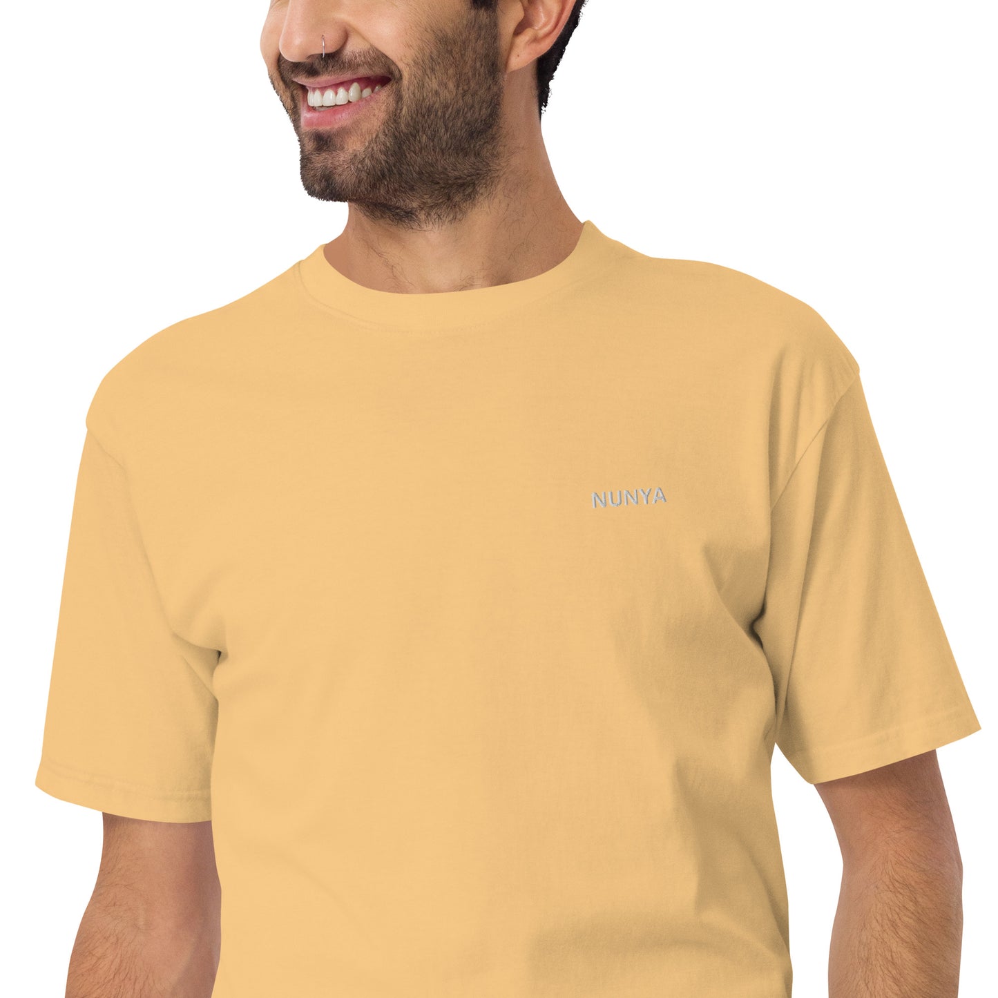 Men’s premium heavyweight Nunya tee