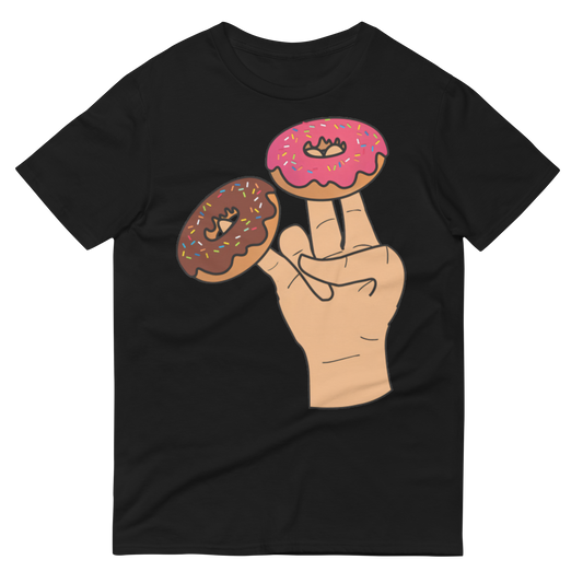 Two in the pink, One in the doughnut T-Shirt