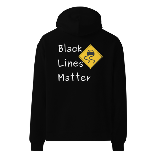 Black Lines Matter hoodie