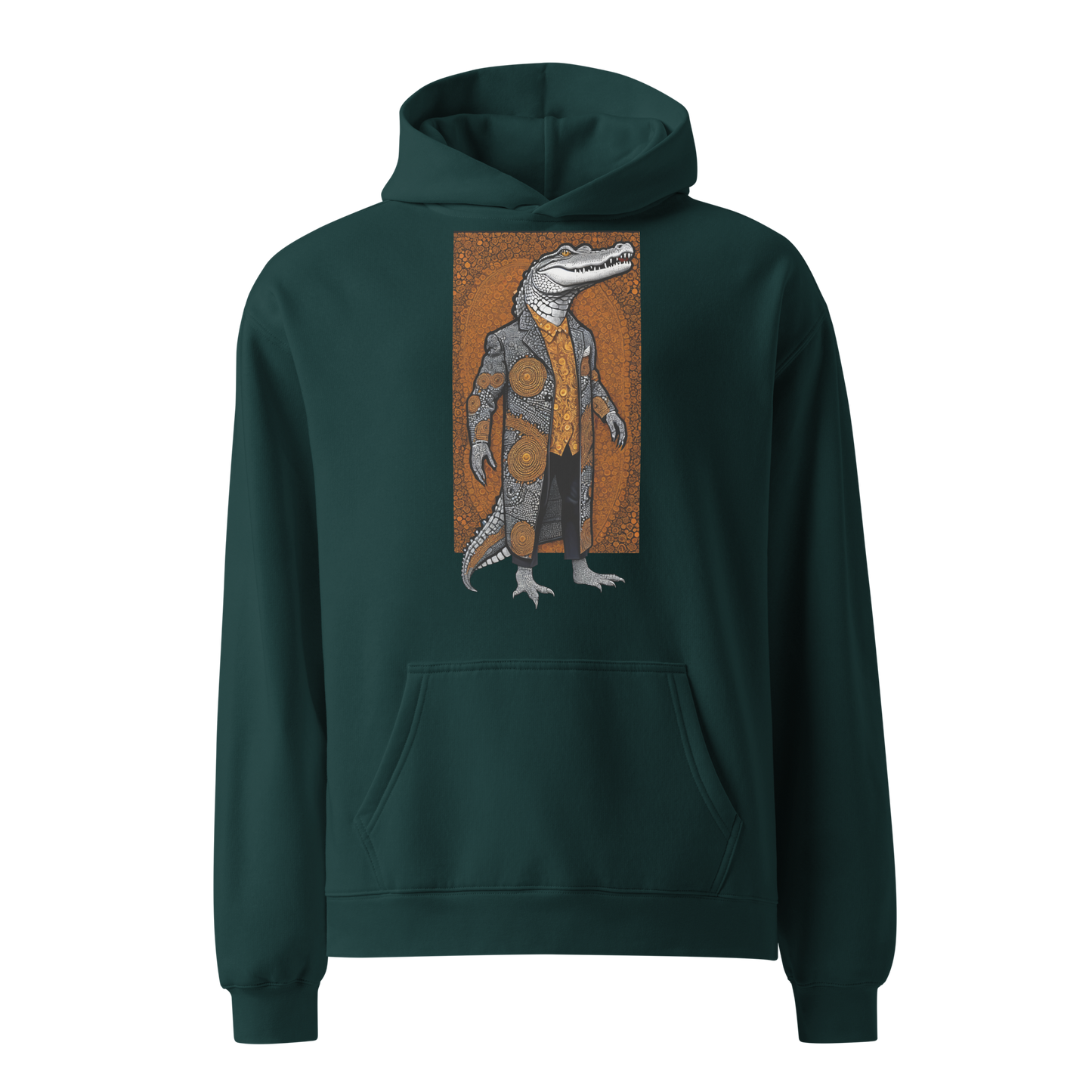 Suited Crocodile hoodie